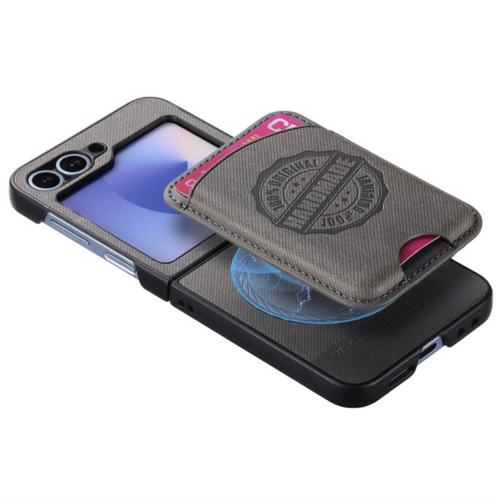 Kryt Na Samsung Galaxy Z Flip 7 Fe Odnímatelný Držák Na Karty Kompatibilní S Magsafe