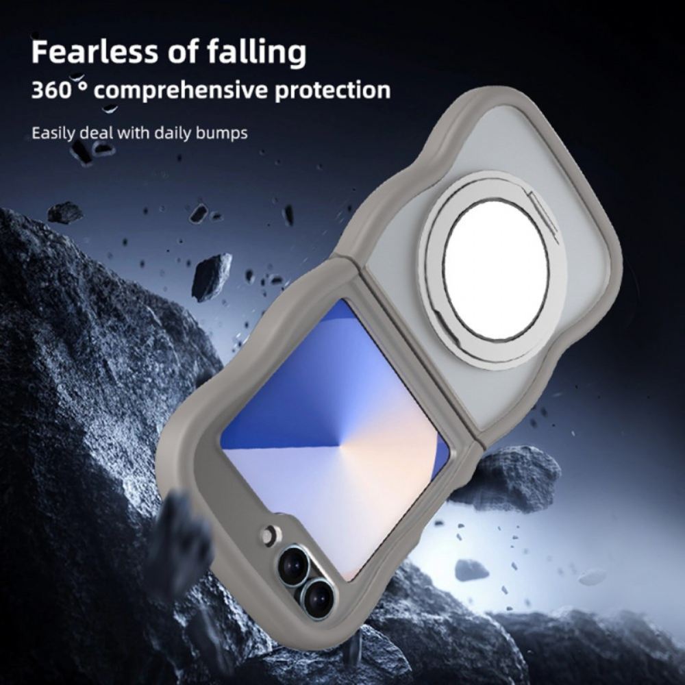 Kryt Na Samsung Galaxy Z Flip 7 Fe Otočný Stojánek A Vestavěné Zrcátko