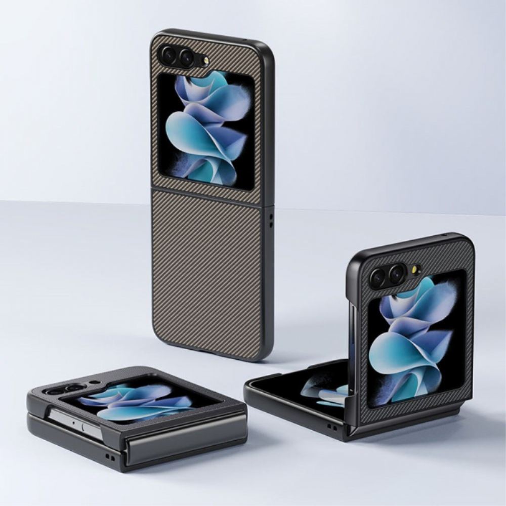 Kryt Na Samsung Galaxy Z Flip 7 Fe Povrchová Úprava Z Uhlíkových Vláken