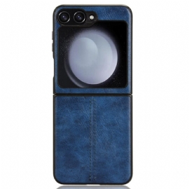 Kryt Na Samsung Galaxy Z Flip 7 Fe Prošívání Umělou Kůží