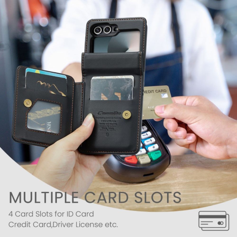 Kryt Na Samsung Galaxy Z Flip 7 Fe Rfid Ochrana 5 Slotů Na Karty