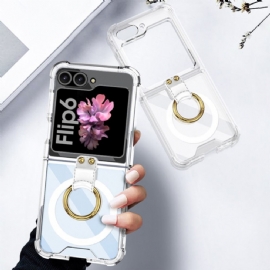 Kryt Na Samsung Galaxy Z Flip 7 Fe S Držákem Na Prsten A Magnetickým Uchycením Gkk