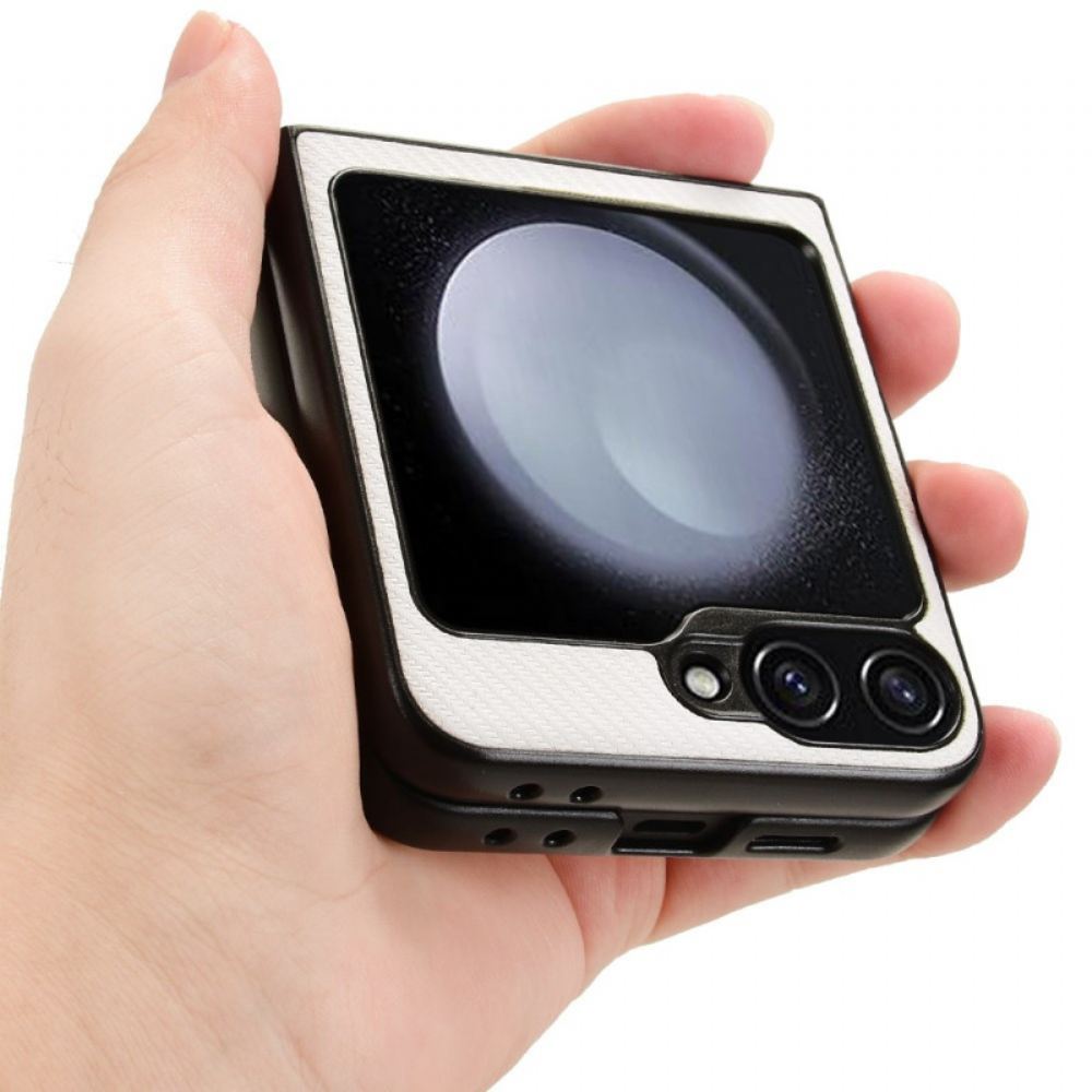 Kryt Na Samsung Galaxy Z Flip 7 Fe Textura Z Uhlíkových Vláken