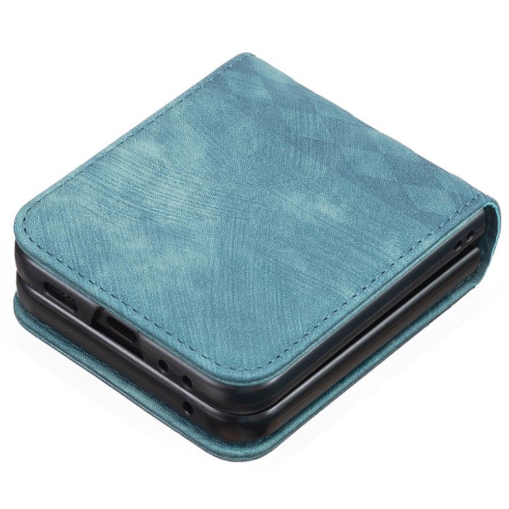 Kryt Na Samsung Galaxy Z Flip 7 Fe Vlys Z Umělé Kůže