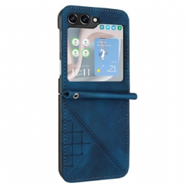 Kryt Na Samsung Galaxy Z Flip 7 Fe Vzorovaná Peněženka