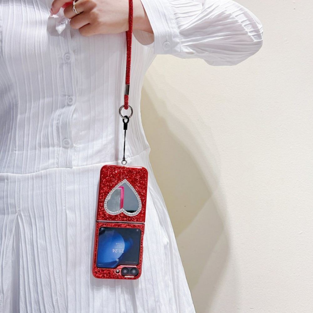 Kryt Na Samsung Galaxy Z Flip 7 Fe Zrcadlo A Řemínek