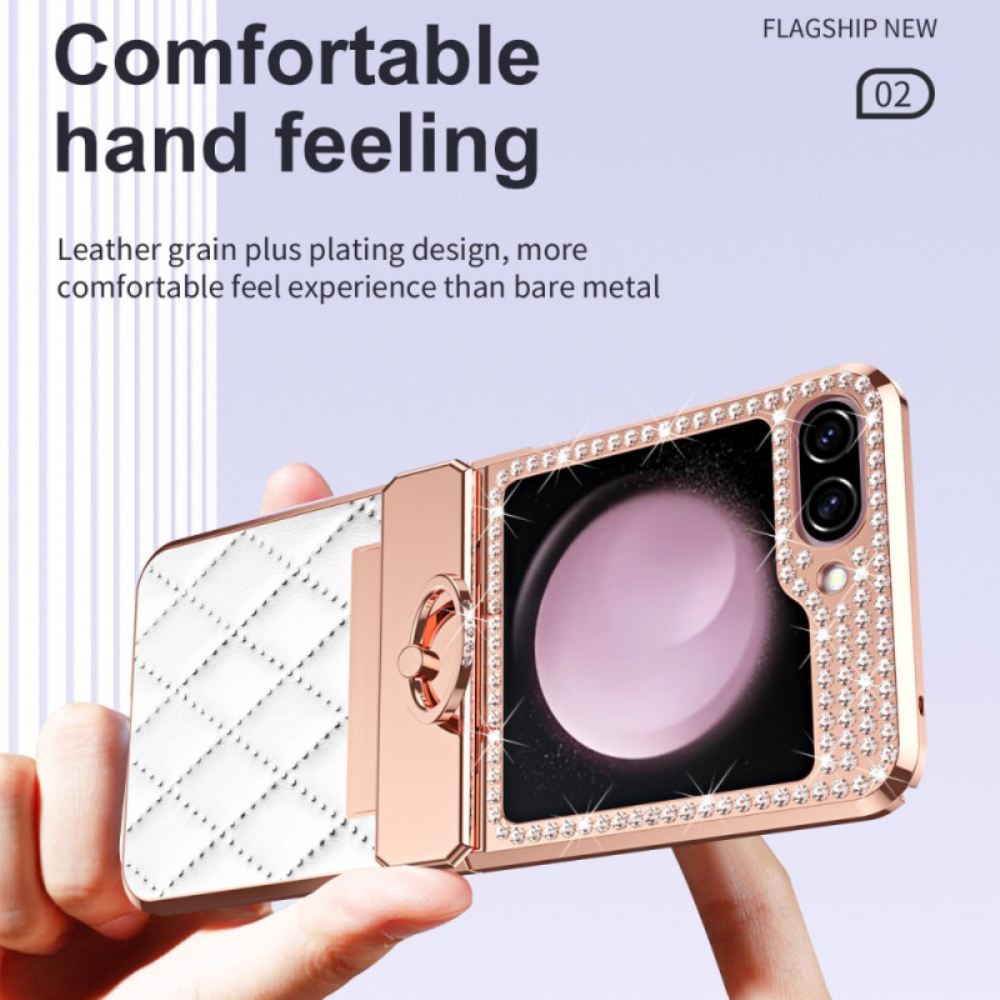 Kryt Samsung Galaxy Z Flip 7 Fe Dekorace S Kamínky