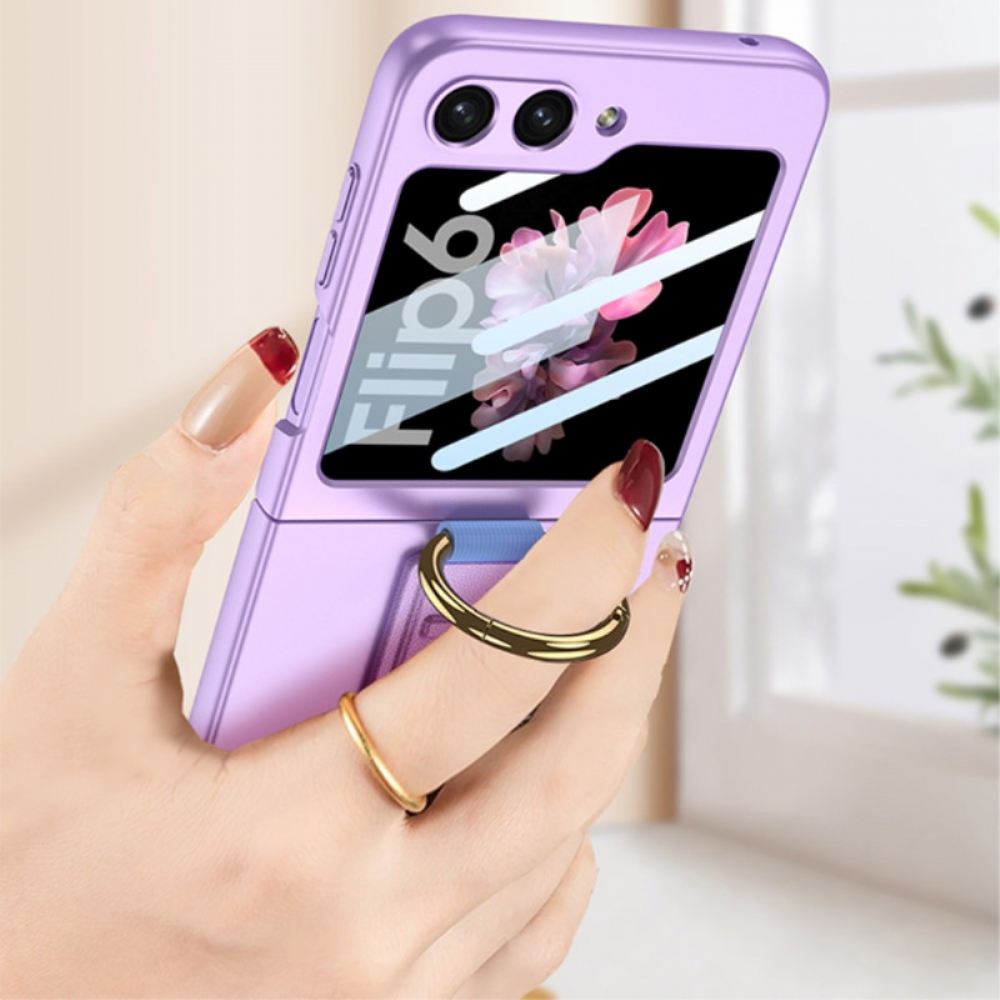 Kryt Samsung Galaxy Z Flip 7 Fe Držák Na Prsten A Popruh Gkk