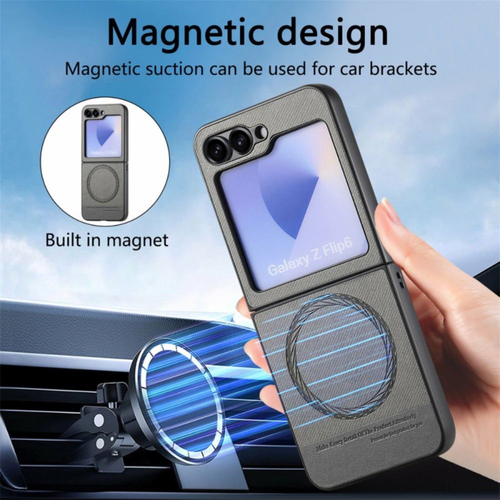 Kryt Samsung Galaxy Z Flip 7 Fe Džínovina Kompatibilní S Magsafe Textura