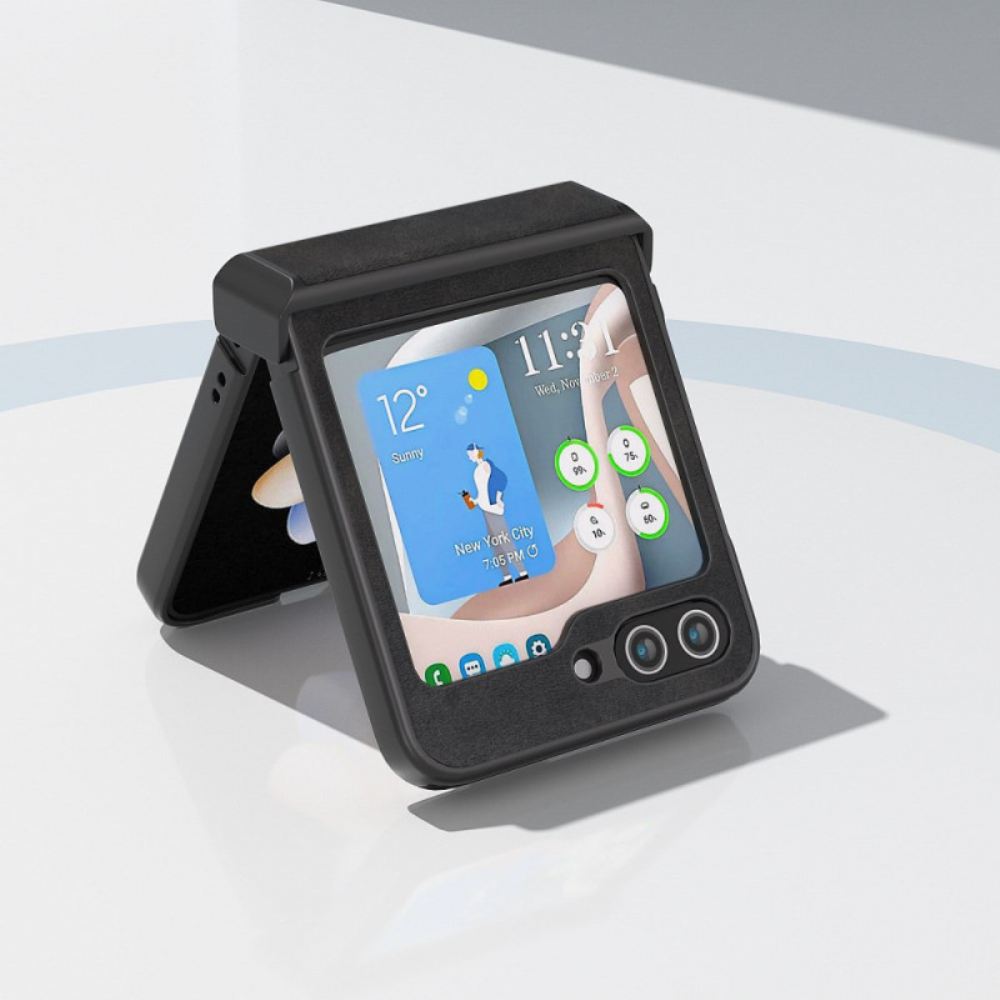 Kryt Samsung Galaxy Z Flip 7 Fe Kryty Na Mobil Abeel Vintage Kožený Styl