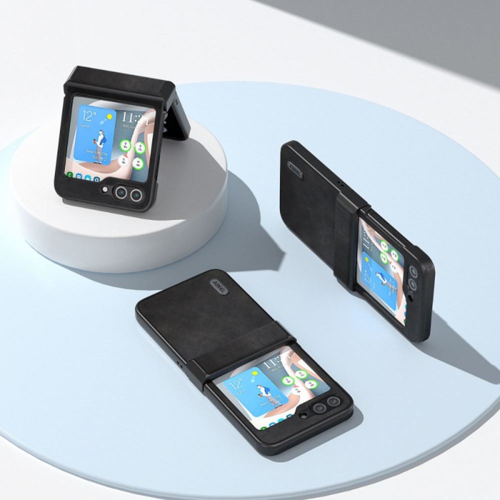 Kryt Samsung Galaxy Z Flip 7 Fe Kryty Na Mobil Abeel Vintage Kožený Styl