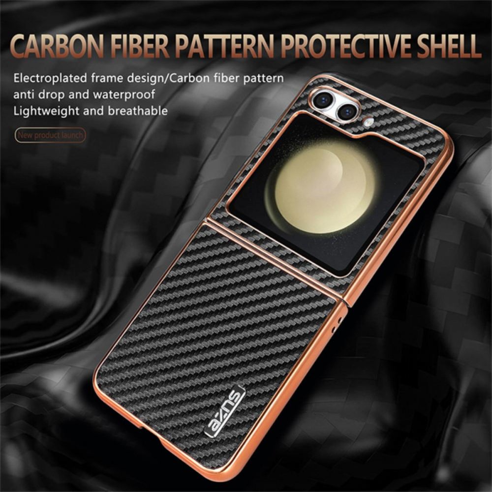 Kryt Samsung Galaxy Z Flip 7 Fe Kryty Na Mobil Azns Uhlíková Vlákna