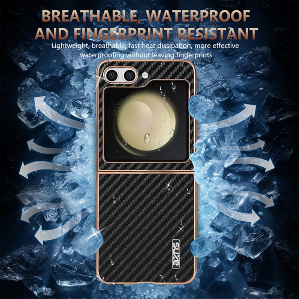 Kryt Samsung Galaxy Z Flip 7 Fe Kryty Na Mobil Azns Uhlíková Vlákna