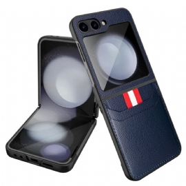 Kryt Samsung Galaxy Z Flip 7 Fe Kryty Na Mobil Pouzdro Na Karty S Texturou Liči