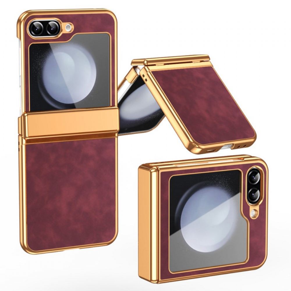 Kryt Samsung Galaxy Z Flip 7 Fe Kryty Na Mobil Umělá Kůže