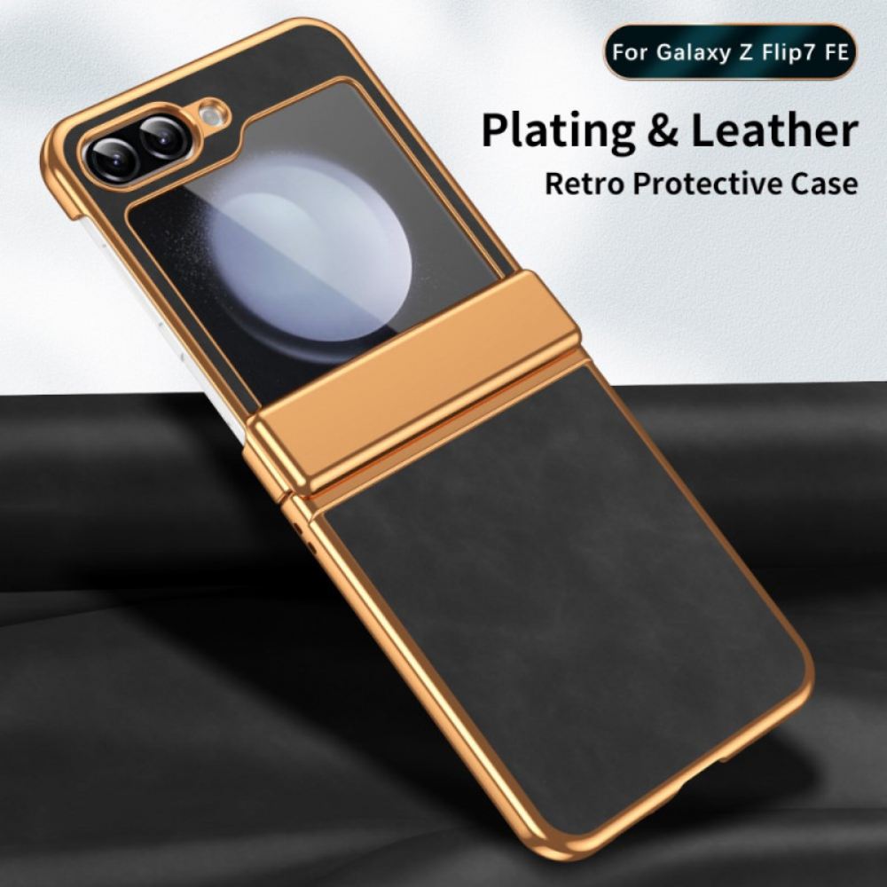 Kryt Samsung Galaxy Z Flip 7 Fe Kryty Na Mobil Umělá Kůže