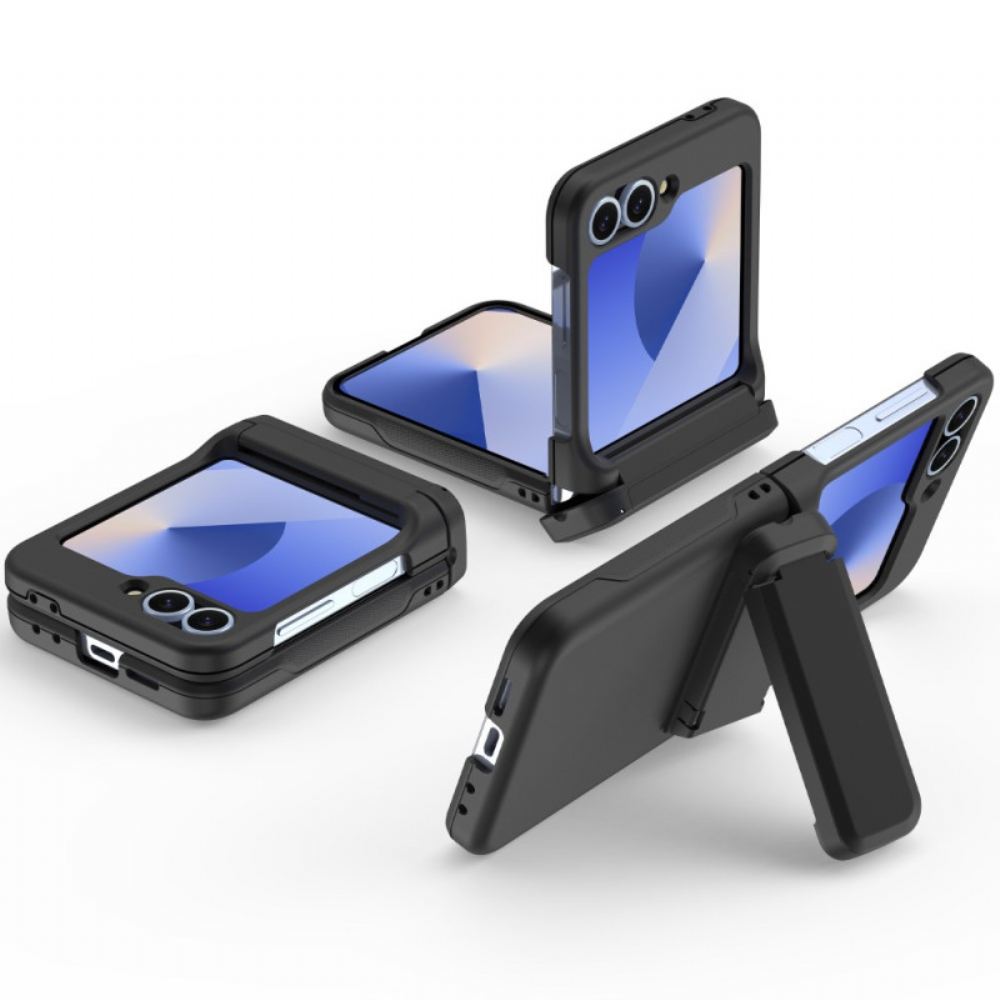 Kryt Samsung Galaxy Z Flip 7 Fe Kryty Na Mobil Vestavěný Stojánek A Držák Na Karty