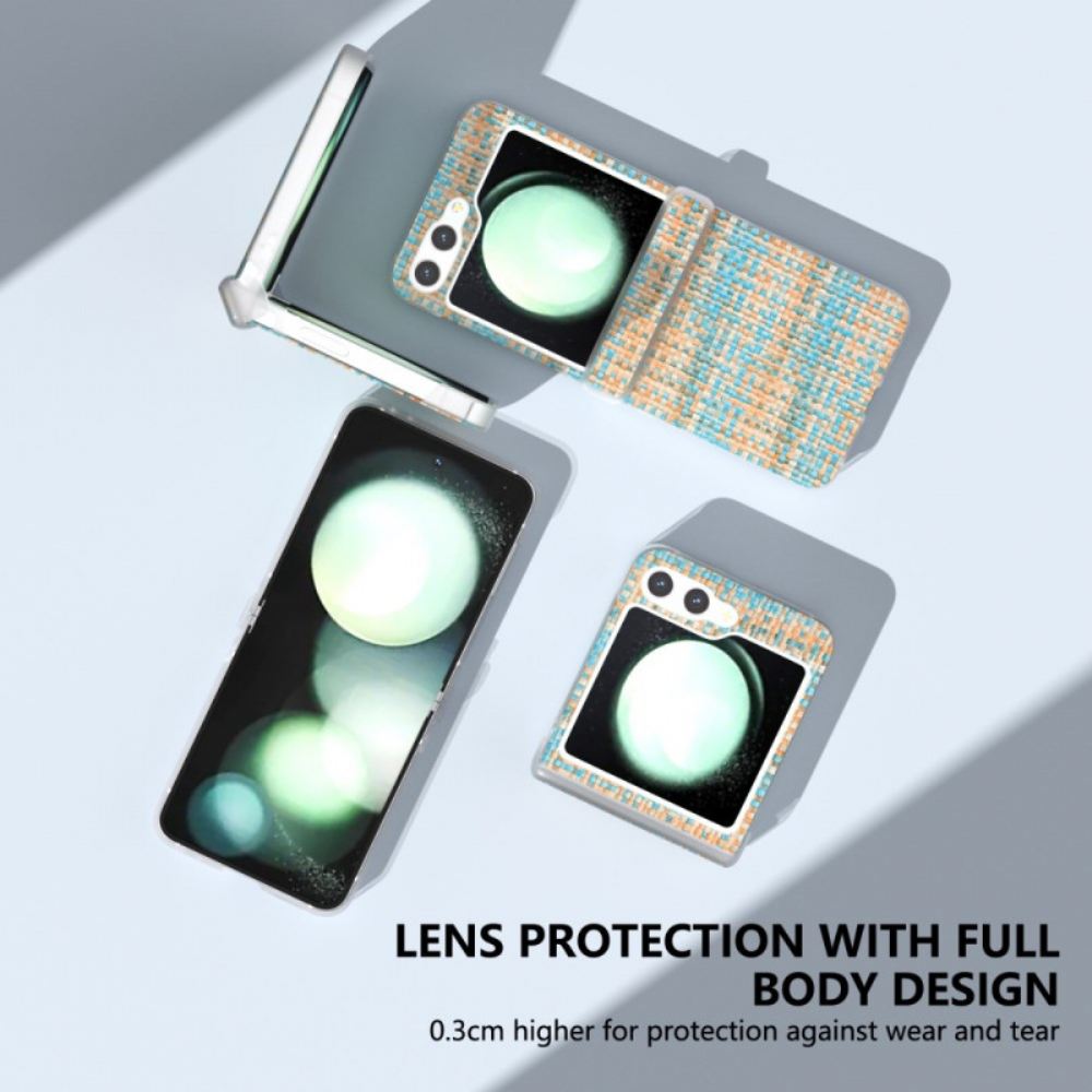 Kryt Samsung Galaxy Z Flip 7 Fe Látkový Efekt