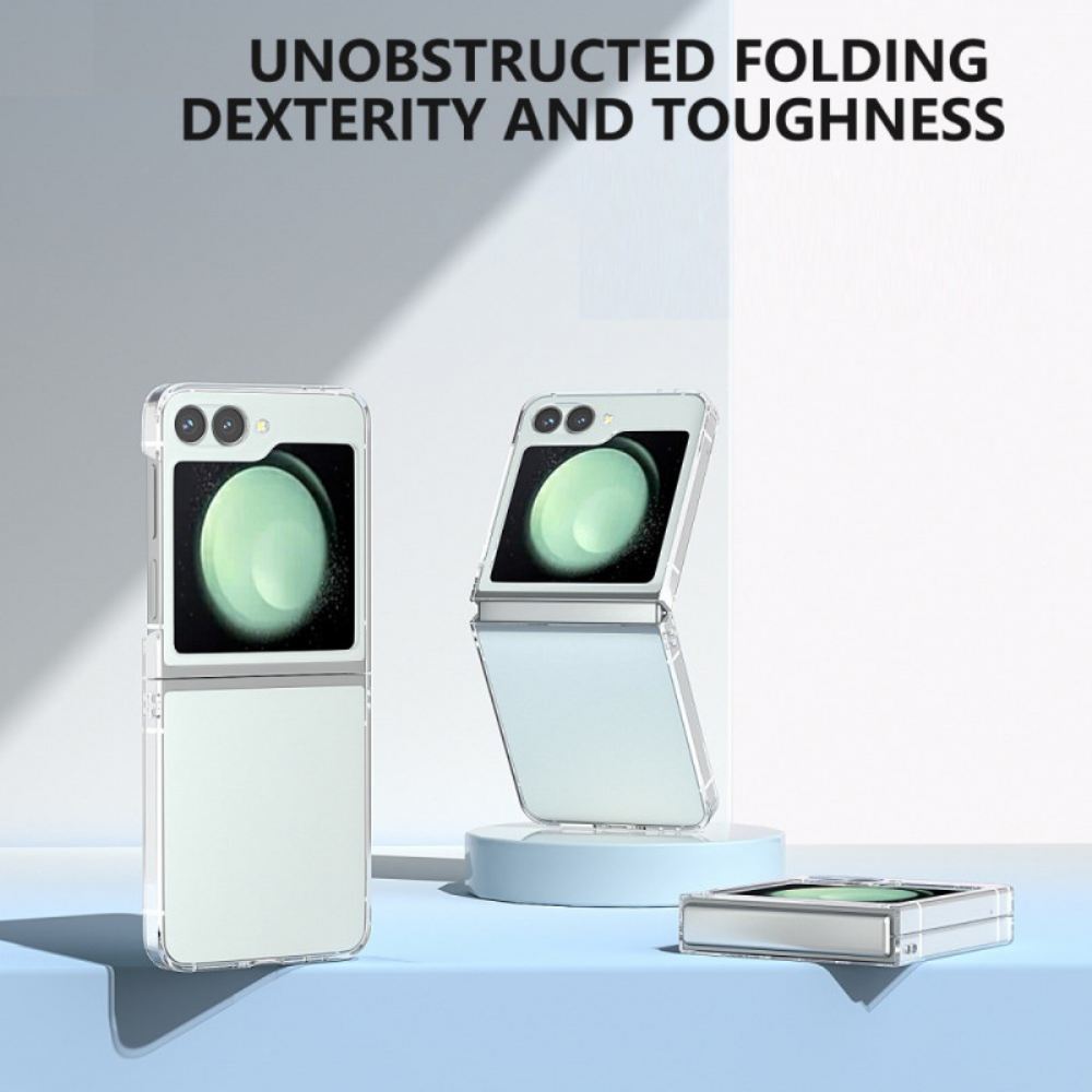 Kryt Samsung Galaxy Z Flip 7 Fe Pevný Průhledný