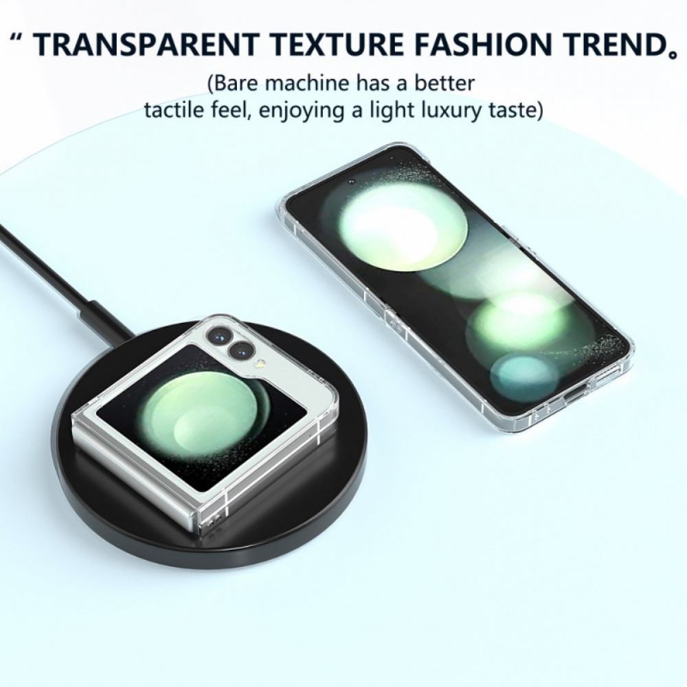 Kryt Samsung Galaxy Z Flip 7 Fe Pevný Průhledný