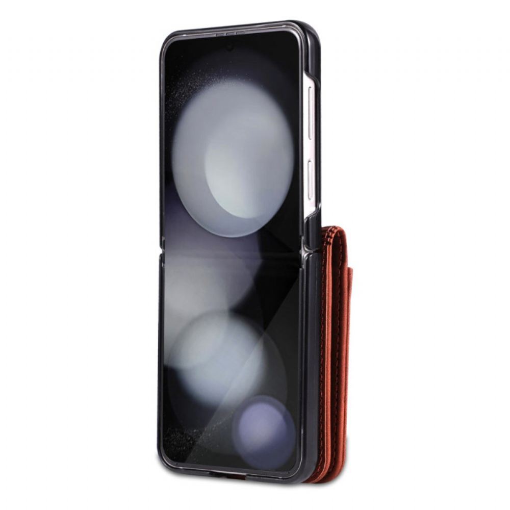 Kryt Samsung Galaxy Z Flip 7 Fe Pouzdro Na Karty Azns Z Umělé Kůže