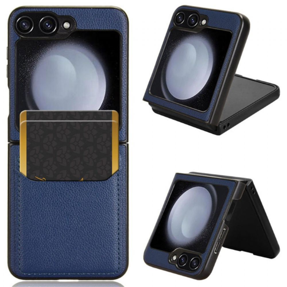 Kryt Samsung Galaxy Z Flip 7 Fe Pouzdro Na Karty S Texturou Liči