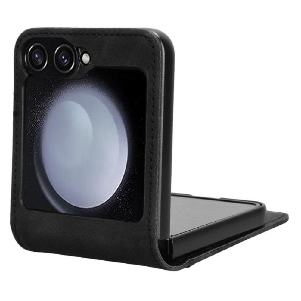 Kryt Samsung Galaxy Z Flip 7 Fe Pouzdro Na Karty V Koženém Stylu