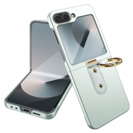 Kryt Samsung Galaxy Z Flip 7 Fe Pouzdro Na Prsteny A Ochranná Fólie