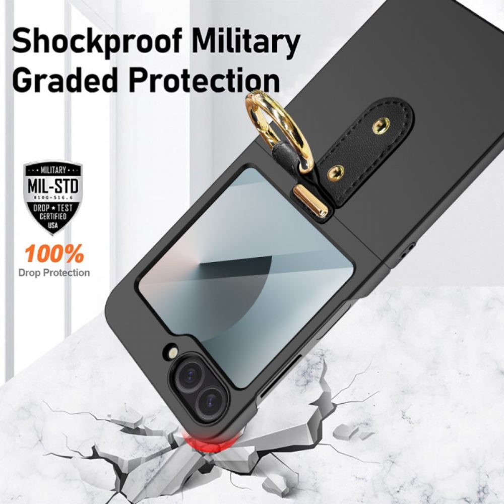 Kryt Samsung Galaxy Z Flip 7 Fe Pouzdro Na Prsteny A Ochranná Fólie