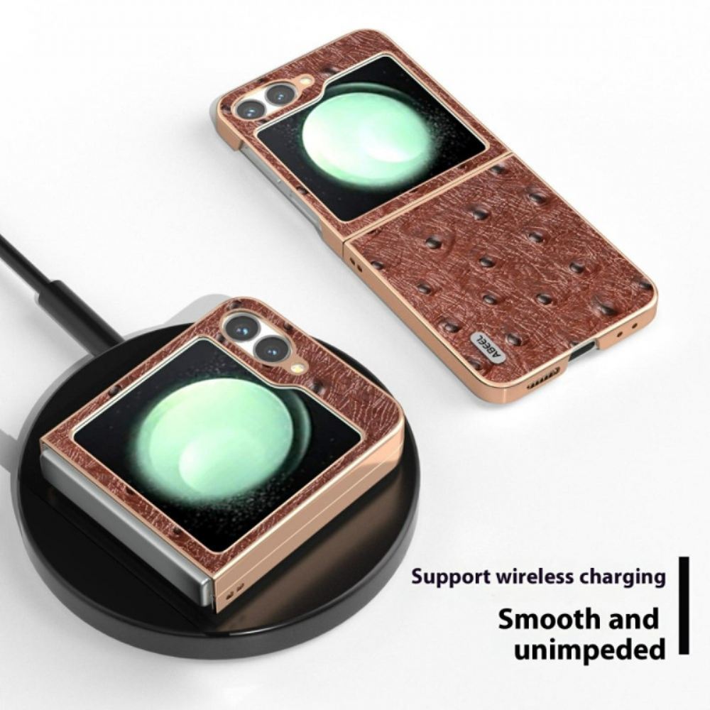 Kryt Samsung Galaxy Z Flip 7 Fe Pštrosí Textura