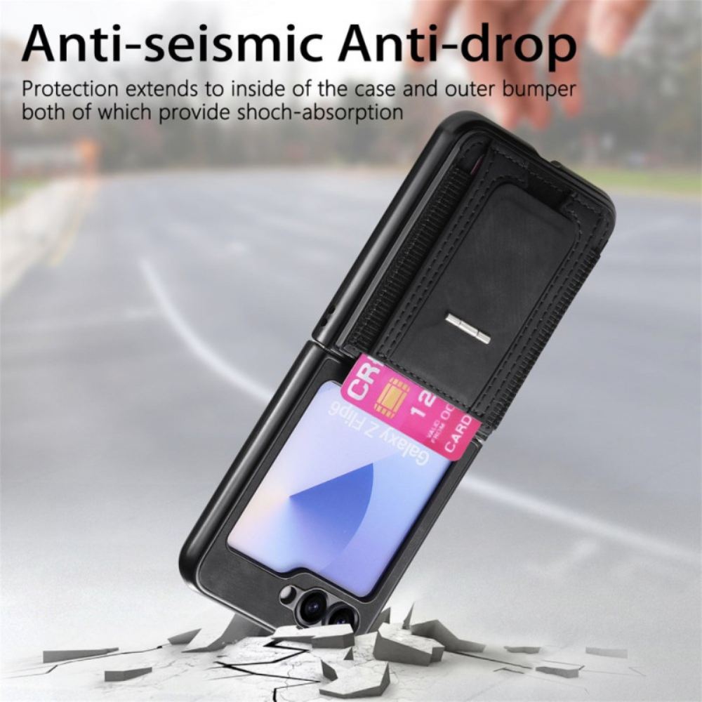 Kryt Samsung Galaxy Z Flip 7 Fe Stojánek A Držák Na Karty