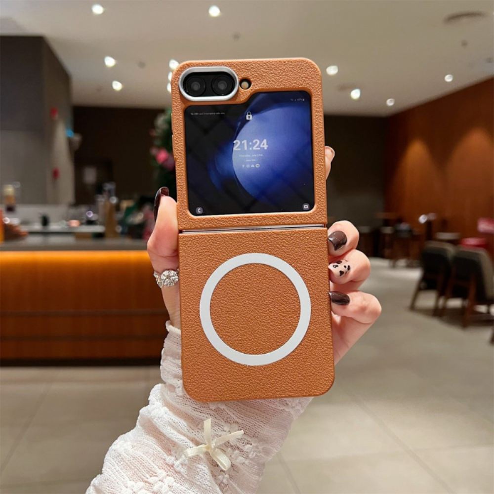 Kryt Samsung Galaxy Z Flip 7 Fe Textura Kůže