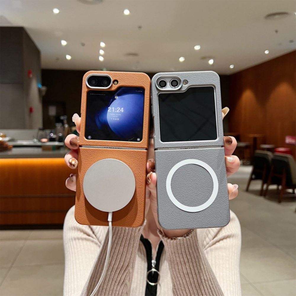 Kryt Samsung Galaxy Z Flip 7 Fe Textura Kůže