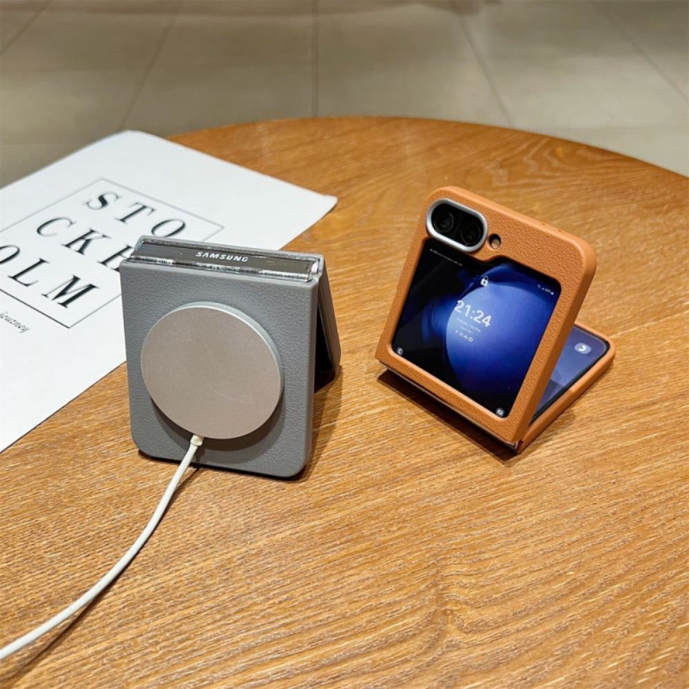 Kryt Samsung Galaxy Z Flip 7 Fe Textura Kůže