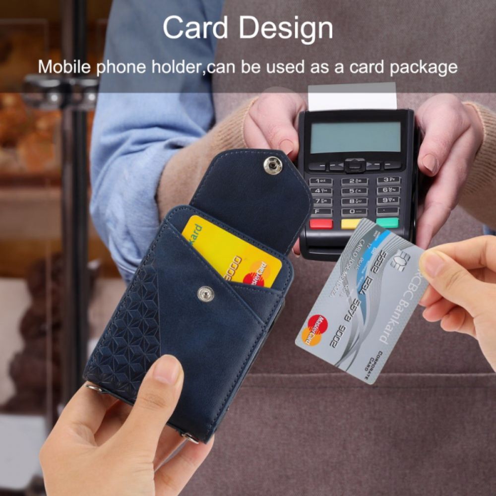 Kryt Samsung Galaxy Z Flip 7 Fe Vlh Z Umělé Kůže S Ramenním Popruhem