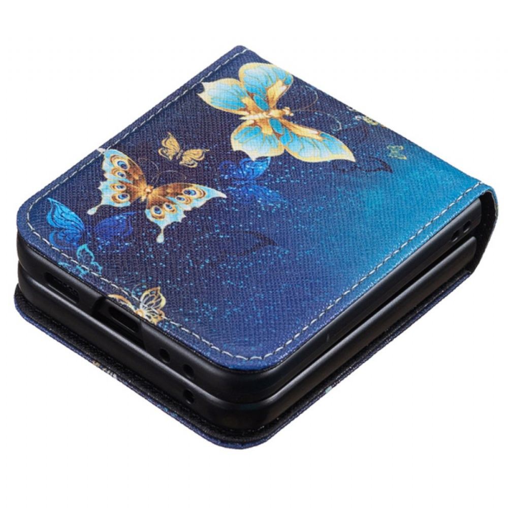 Kryt Samsung Galaxy Z Flip 7 Fe Zlatí Motýli