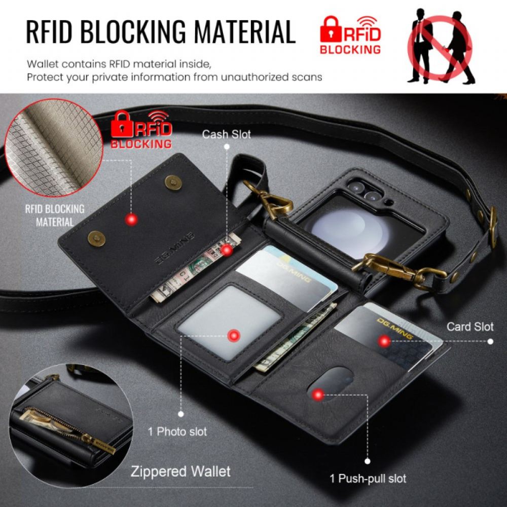 Kryt Samsung Galaxy Z Flip 7 Fe Řemínek Přes Rameno Dg.ming