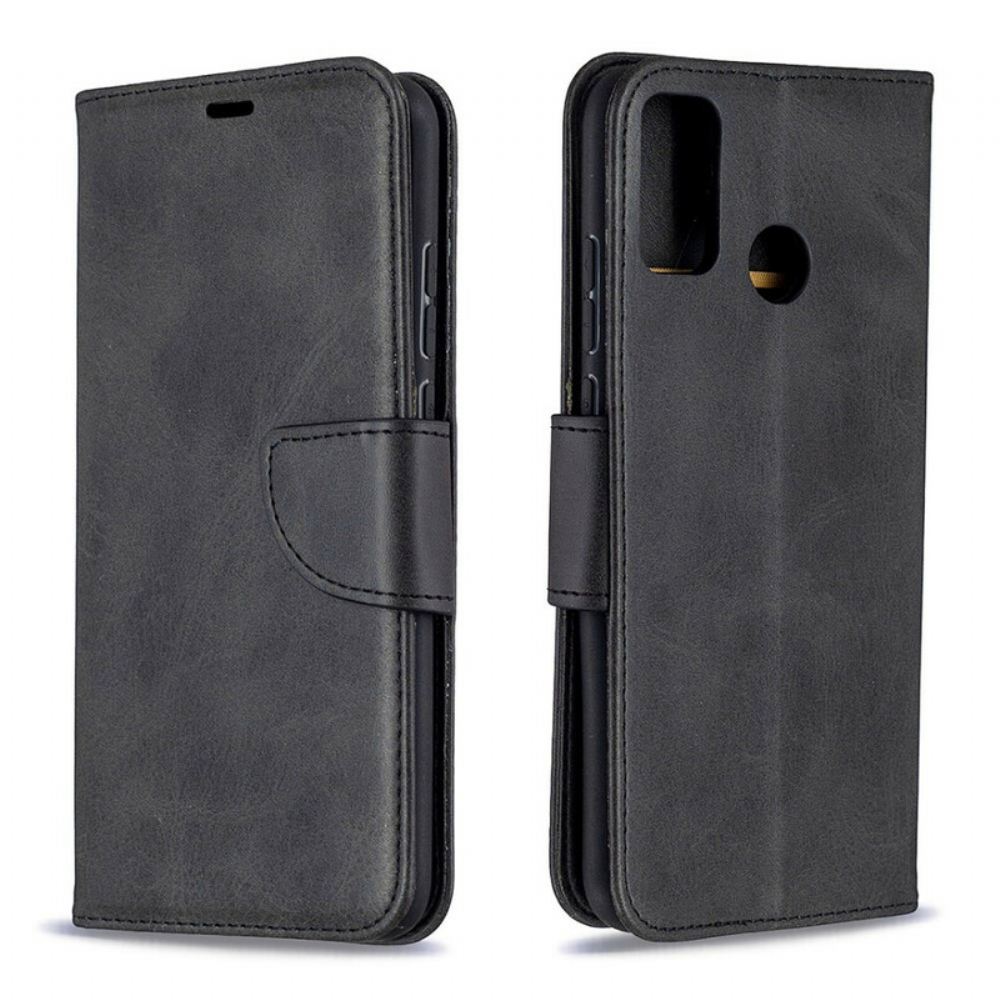 Flipové Pouzdro Na Honor 9X Lite Kožené Pouzdro Hladká Šikmá Klapka