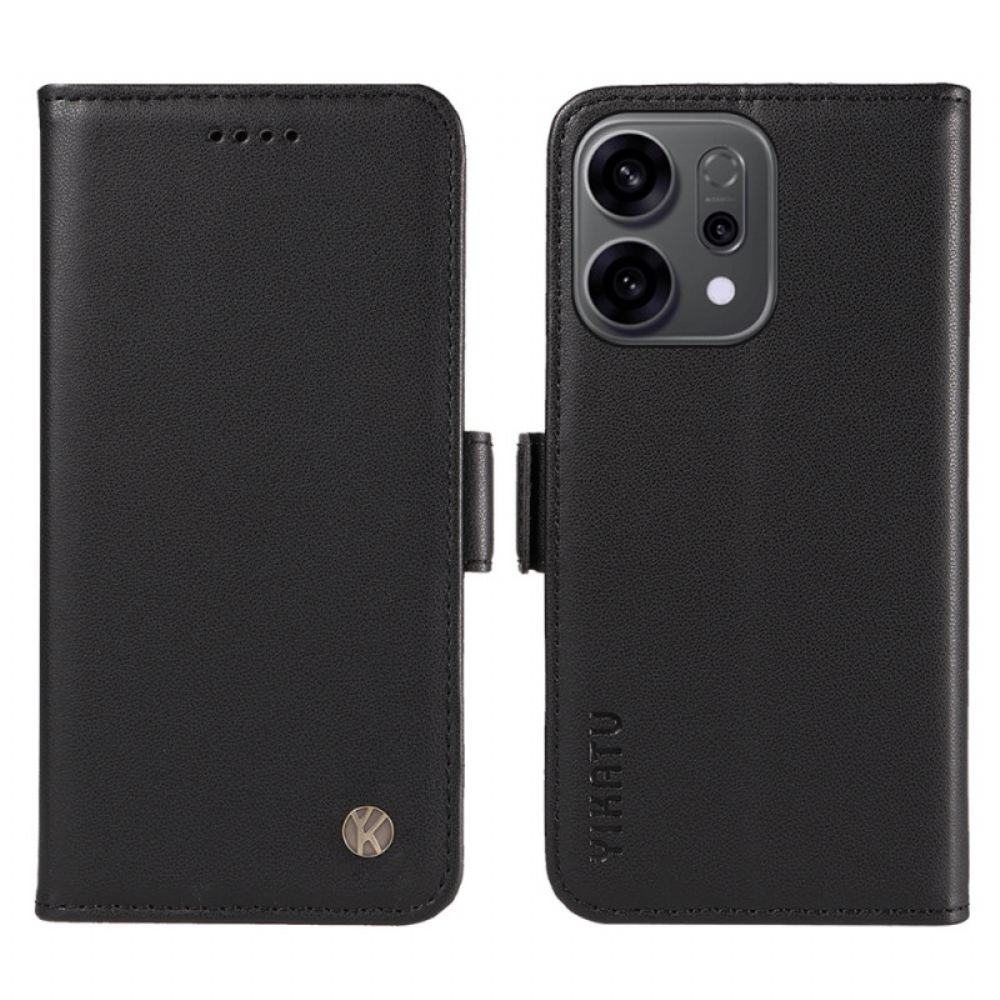 Kožený Kryt Oppo Reno 14f 5g Yikatu