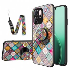 Kryt Na Oppo Reno 14f 5g Stojan A Šňůrka Na Krk Na Krk