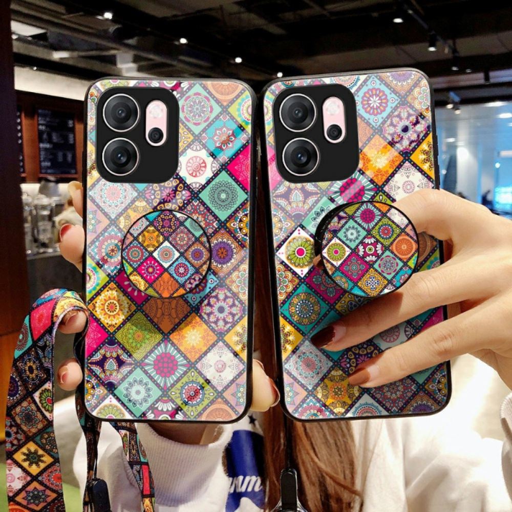 Kryt Na Oppo Reno 14f 5g Stojan A Šňůrka Na Krk Na Krk