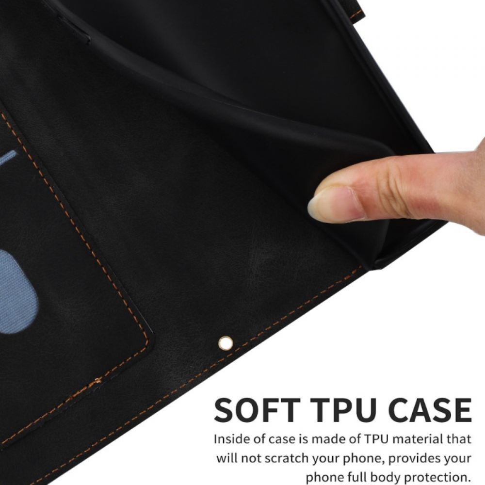 Peněženková Pouzdra Oppo Reno 14f 5g Květinový Vzor Se Šňůrkou