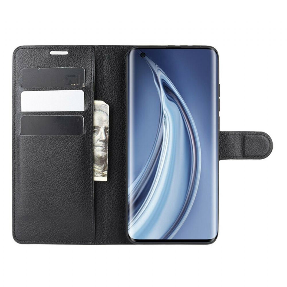 Flipové Pouzdro Na Xiaomi Mi 10 / 10 Pro Klasická Umělá Kůže