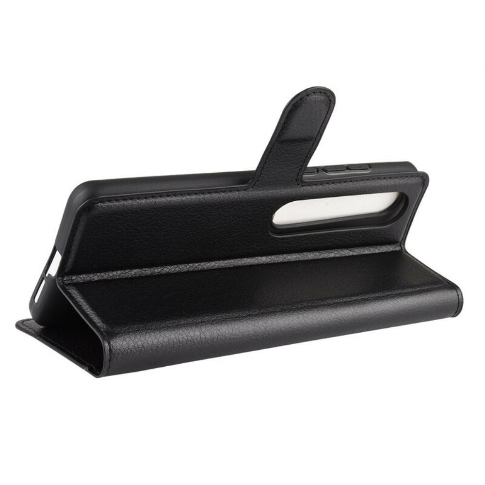Flipové Pouzdro Na Xiaomi Mi 10 / 10 Pro Klasická Umělá Kůže