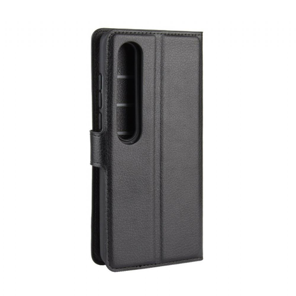 Flipové Pouzdro Na Xiaomi Mi 10 / 10 Pro Klasická Umělá Kůže