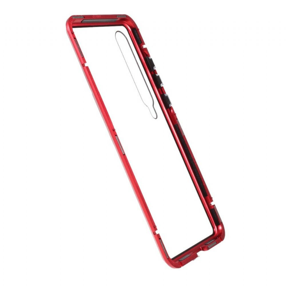 Kryt Na Xiaomi Mi 10 / 10 Pro Přední A Zadní Tvrzené Sklo A Kov