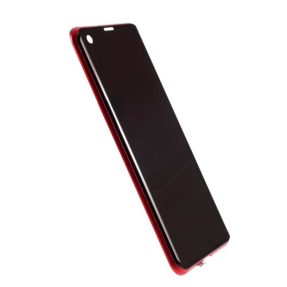 Kryt Na Xiaomi Mi 10 / 10 Pro Přední A Zadní Tvrzené Sklo A Kov