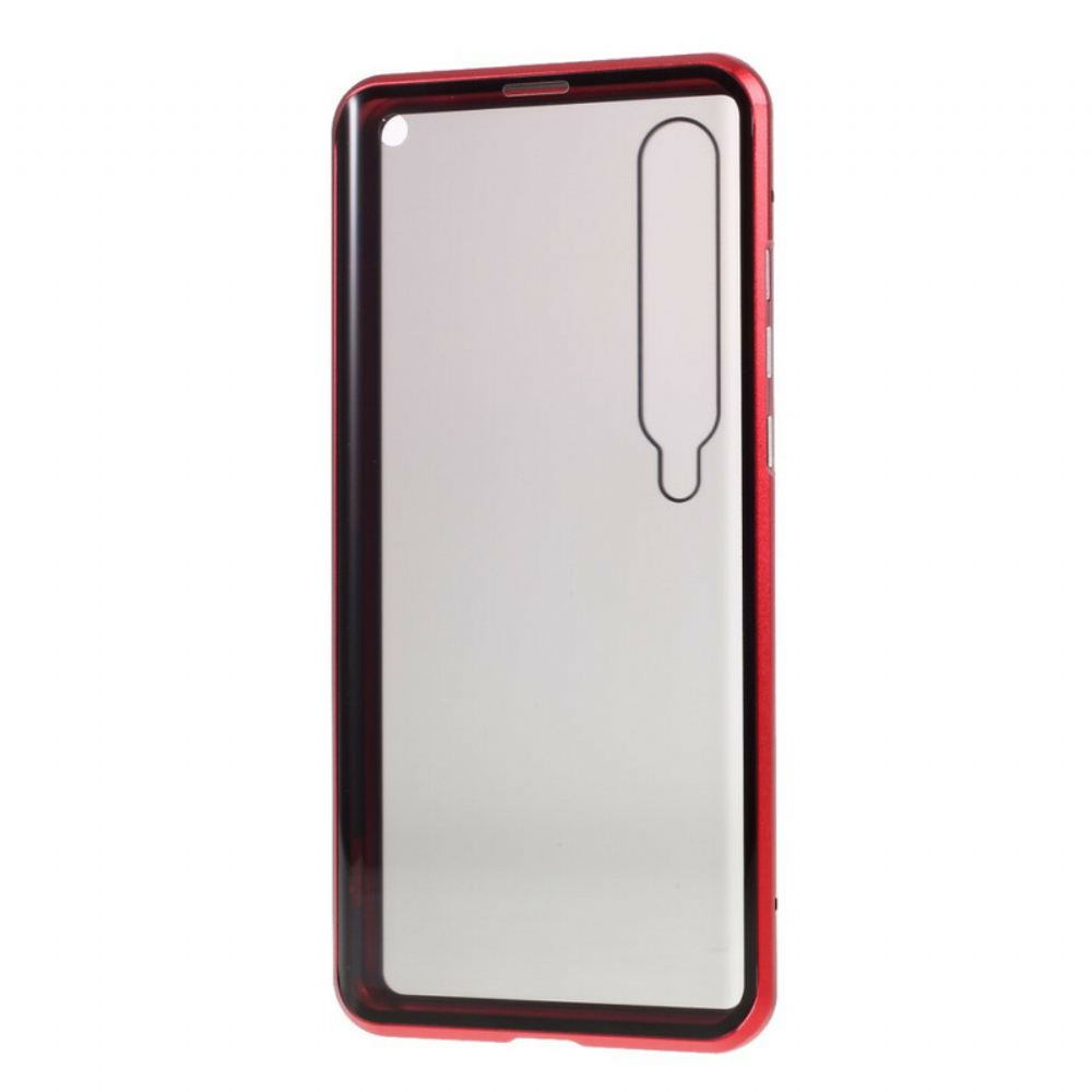 Kryt Na Xiaomi Mi 10 / 10 Pro Přední A Zadní Tvrzené Sklo A Kov