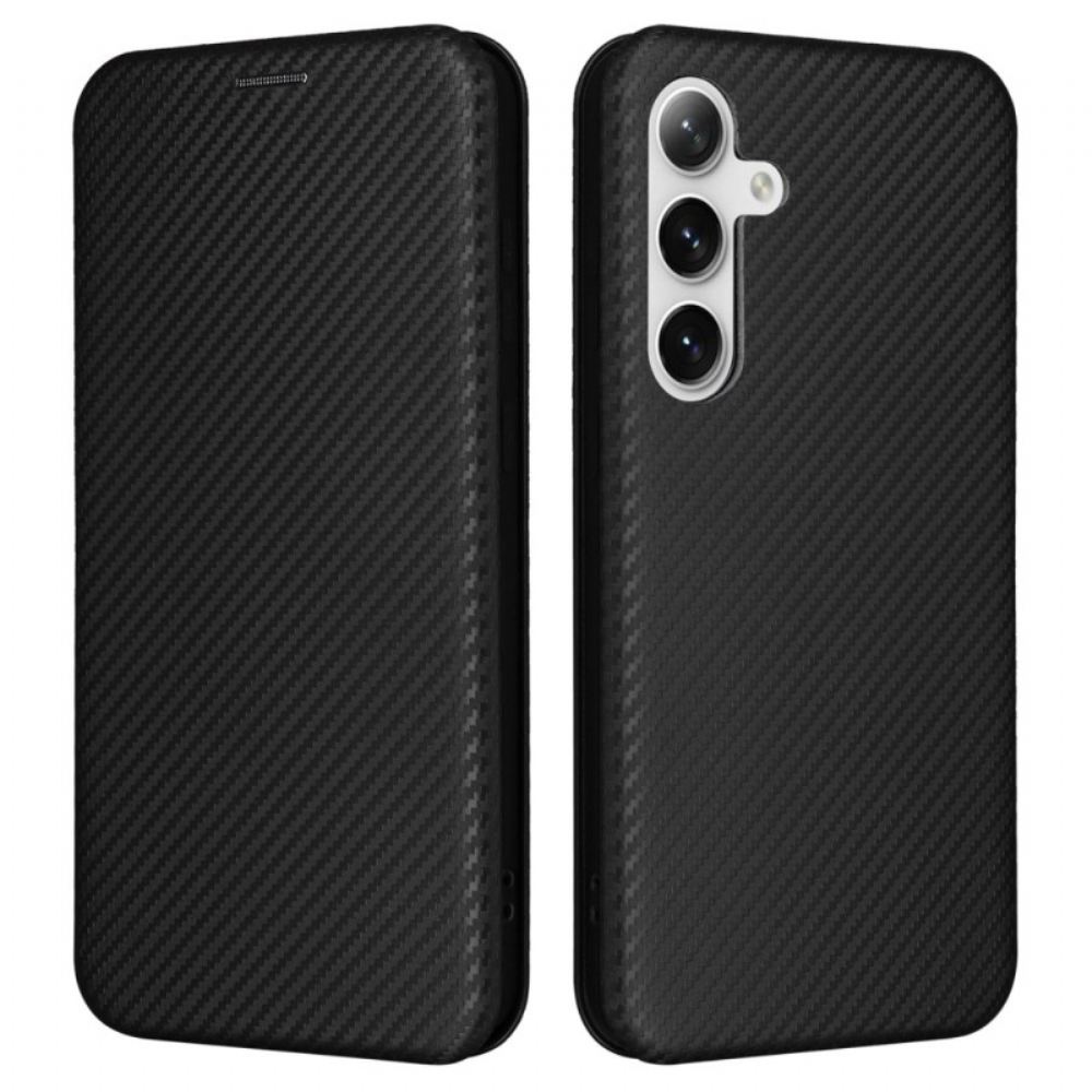 Kožené Pouzdro Samsung Galaxy S24 5g Kryty Na Mobil Uhlíkové Vlákno