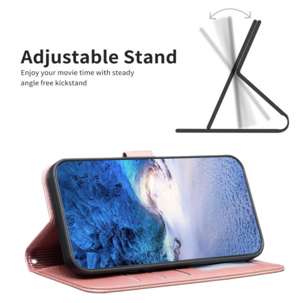 Kožený Kryt Na Samsung Galaxy S24 5g Vzor Jetele